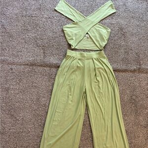 Green two piece set